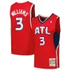 Lou Williams Atlanta Hawks 2001/02 Hardwood Classics Swingman Jersey Red Stylish Must - Have for Jerseys Lovers