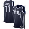 Luka Dončić Dallas Mavericks Jordan Brand Elegant Unisex Swingman Jersey Statement Edition Navy Great for Fans