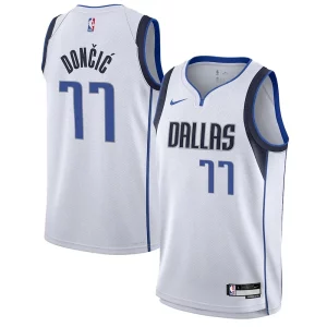 Luka Dončić Dallas Mavericks Nike Youth Swingman Jersey Gorgeous Association Edition White Great for Fans