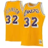 Magic Johnson Los Angeles Lakers 1984/85 Fabulous Hardwood Classics Swingman Jersey Gold/Purple Great for Fans