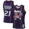 Marcus Camby Toronto Raptors 2001/02 Hardwood Classics Swingman Jersey Fabulous Purple Must - Have for Jerseys Lovers