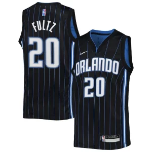 Markelle Fultz Orlando Magic Nike Youth 2021/22 Diamond Swingman Jersey Icon Edition Trendy Black Perfect for Game Day