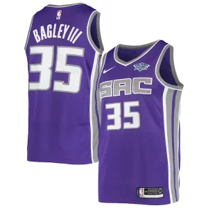 Marvin Bagley III Sacramento Kings Nike Swingman Fabulous Team Player Jersey Icon Edition Purple Great for Fans