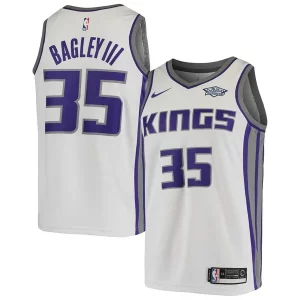 Marvin Bagley Unique III Sacramento Kings Nike Swingman Player Jersey Association Edition White Perfect for Game Day