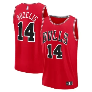 Matas Chic Buzelis Chicago Bulls Fast Break Replica Player Jersey Icon Edition Red Great for Fans