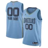 Memphis Grizzlies Jordan Brand Unisex 2022/23 Swingman Custom Jersey Statement Edition Stylish Blue for Basketball Enthusiasts