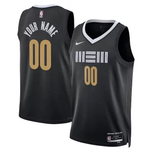 Memphis Grizzlies Nike Unisex 2023/24 Custom Swingman Jersey Black City Edition Stylish Perfect for Game Day