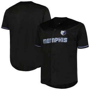 Memphis Grizzlies Profile Big & Tall Chic Pop Jersey Black Great for Fans