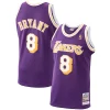 Men's Los Angeles Lakers Kobe Bryant Purple 1996/97 Hardwood Classics Authentic Jersey/Gold/Royal Eye - catching Great for Fans