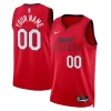 Miami Heat Nike Eye - catching Unisex 2024/25 Custom Swingman Jersey City Edition Red Must - Have for Jerseys Lovers