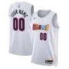 Miami Heat Nike Unisex 2022/23 Swingman Custom Fabulous Jersey City Edition White Perfect for Game Day