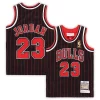 Michael Eye - catching Jordan Chicago Bulls Toddler 1996/97 Hardwood Classics Authentic Jersey Black/Red/White for Basketball Enthusiasts