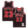 Michael Jordan Chicago Bulls Preschool 1996/97 Hardwood Classics Eye - catching Authentic Jersey Black/Red/White Ideal for Collectors