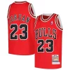 Michael Jordan Chicago Bulls Youth Hardwood Classics 1997/98 Authentic Jersey Trendy Red Great for Fans
