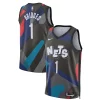 Mikal Bridges Brooklyn Fabulous Nets Nike Unisex 2023/24 Swingman Jersey Black City Edition Perfect for Game Day