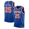 Mikal Bridges New York Gorgeous Knicks Nike Unisex 2024 Offseason Addition Nike Swingman Jersey Blue Ideal for Collectors