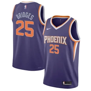 Mikal Gorgeous Bridges Phoenix Suns Nike Youth Swingman Jersey Icon Edition Purple/White Ideal for Collectors