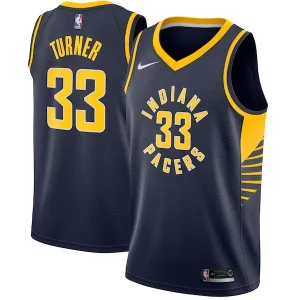 Myles Turner Indiana Pacers Nike Swingman Jersey Navy Icon Trendy Edition for Basketball Enthusiasts