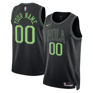 New Orleans Pelicans Nike Unisex 2023/24 Custom Swingman Jersey Black City Unique Edition Ideal for Collectors