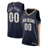 New Orleans Pelicans Premium Nike 2021/22 Diamond Swingman Custom Jersey Icon Edition Navy Must - Have for Jerseys Lovers