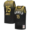 Nikola Jokic 2016 NBA Rising Premium Stars Challenge Hardwood Classics Swingman Jersey Black Perfect for Game Day
