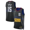Nikola Jokic Denver Gorgeous Nuggets Nike Unisex 2023/24 Swingman Jersey Black City Edition Ideal for Collectors