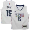 Nikola Jokic Denver Nuggets Nike Toddler 2024/25 Swingman Player Stylish Jersey City Edition White Perfect for Game Day