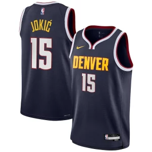 Nikola Jokic Denver Nuggets Premium Nike Youth Swingman Jersey Icon Edition Navy for Basketball Enthusiasts