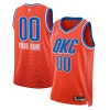 Oklahoma City Thunder Jordan Brand Unisex 2022/23 Swingman Custom Jersey Premium Statement Edition Orange Ideal for Collectors