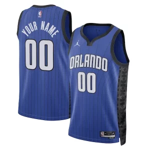 Orlando Magic Jordan Brand Unisex 2022/23 Swingman Custom Jersey Eye - catching Statement Edition Royal for Basketball Enthusiasts