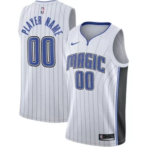 Orlando Magic Nike 2020/21 Swingman Custom Jersey Association Gorgeous Edition White Perfect for Game Day
