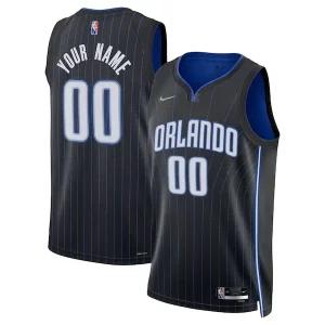 Orlando Magic Nike 2021/22 Diamond Swingman Custom Trendy Jersey Icon Edition Black for Basketball Enthusiasts