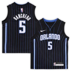 Paolo Banchero Orlando Chic Magic Nike Preschool Swingman Player Jersey Icon Edition Black Ideal for Collectors