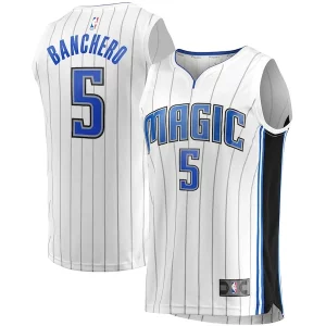 Paolo Banchero Orlando Magic Gorgeous Fast Break Association Jersey White Great for Fans