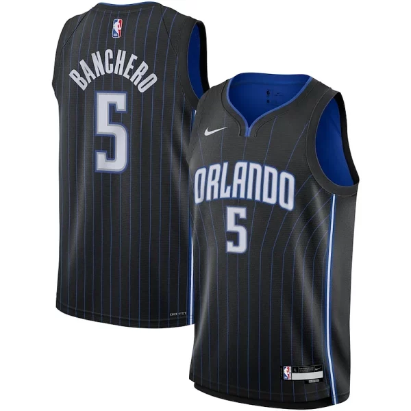 Paolo Banchero Fabulous Orlando Magic Nike Youth Swingman Jersey Icon Edition Black for Basketball Enthusiasts