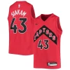 Pascal Siakam Toronto Eye - catching Raptors Nike Youth Swingman Jersey Icon Edition Red/White Must - Have for Jerseys Lovers