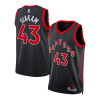 Pascal Siakam Toronto Raptors Jordan Brand Unisex Swingman Jersey Statement Chic Edition Black Great for Fans