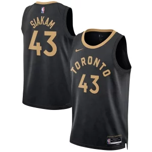 Pascal Stylish Siakam Toronto Raptors Nike Unisex 2022/23 Swingman Jersey City Edition Black for Basketball Enthusiasts
