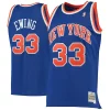 Patrick Ewing Chic New York Knicks 1991/92 Hardwood Classics Swingman Jersey Blue Ideal for Collectors