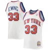 Patrick Ewing New York Knicks 1985/86 Hardwood Classics Authentic Jersey White Gorgeous Ideal for Collectors