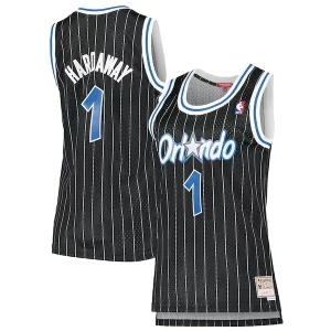 Penny Hardaway Orlando Magic Unique Women's 1994/95 Hardwood Classics Swingman Jersey Black for Basketball Enthusiasts