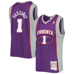 Penny Hardaway Phoenix Suns Eye - catching 2001/02 Hardwood Classics Swingman Jersey Purple/White Ideal for Collectors
