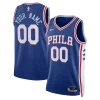 Philadelphia 76ers Nike Unisex 2022/23 Unique Swingman Custom Jersey Royal Icon Edition Must - Have for Jerseys Lovers