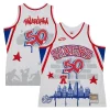 Philadelphia 76ers x Tats Cru Hardwood Classics Gorgeous Fashion Jersey White for Basketball Enthusiasts