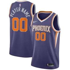 Phoenix Fabulous Suns Nike 2020/21 Swingman Custom Jersey Icon Edition Purple Great for Fans