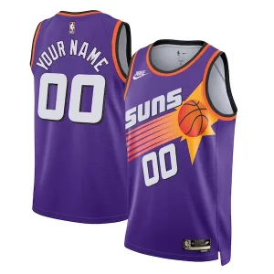 Phoenix Suns Nike Unisex 2022/23 Custom Swingman Gorgeous Jersey Classic Edition Purple Perfect for Game Day