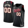 Portland Trail Blazers Nike Unisex 2023/24 Custom Swingman Stylish Jersey Black City Edition Perfect for Game Day
