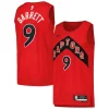 RJ Barrett Chic Toronto Raptors Nike Unisex Swingman Player Jersey Icon Edition Red Ideal for Collectors