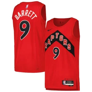 RJ Barrett Chic Toronto Raptors Nike Unisex Swingman Player Jersey Icon Edition Red Ideal for Collectors