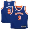 RJ Barrett New York Knicks Nike Preschool Stylish Swingman Player Jersey Icon Edition Blue Perfect for Game Day